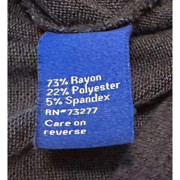 APT. 9 Mini Shift Dress Charcoal Gray Rayon Polyester Blend Women's Size SMALL - Picture 12 of 16